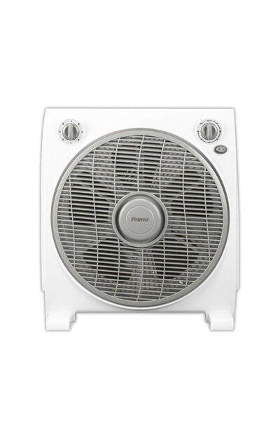 Primo Ανεμιστήρας Box Fan PRBF-80452 12'' 30εκ. Λευκός-Γκρι