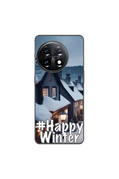 OEM Husa compatibila cu OnePlus 12 Silicon Gel Tpu Model Happy Winter