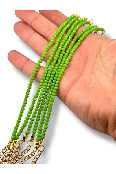 Bozhi سوار من الخرز الزجاجي بتصميم أنيق وبسيط
