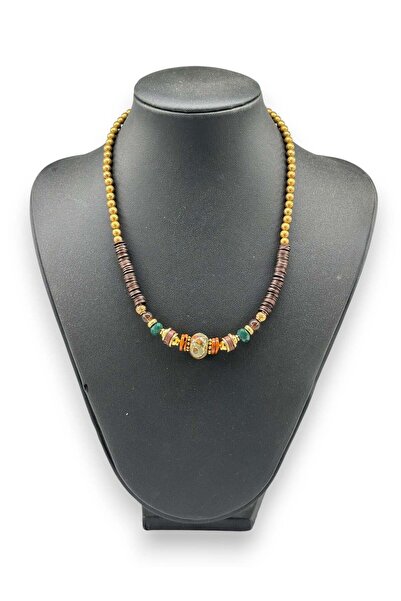 Bozhi Necklace Glass Beads Stylish Gift