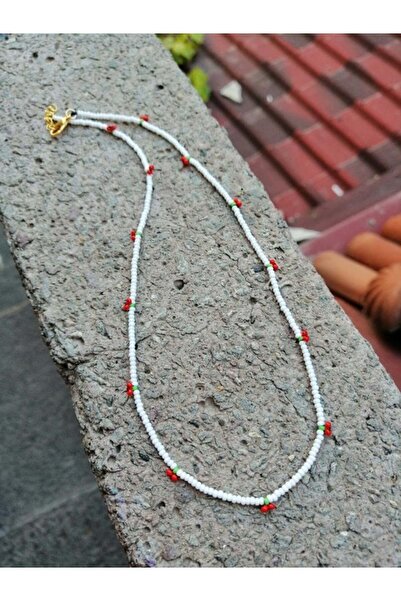 Bozhi Necklace Glass Beads Minimal Elegance