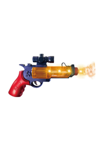 PlayFun Steam/Smoke Gun, Metallic Design and LEDs