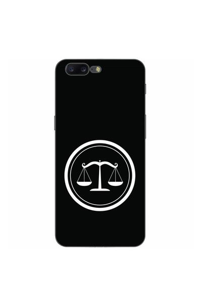 OEM Case compatible with OnePlus 5 Silicone Gel Tpu Scales of Justice Pattern