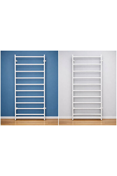 fizyocvmed Metal duvar barı 98*240 cm metal Skolyoz barı