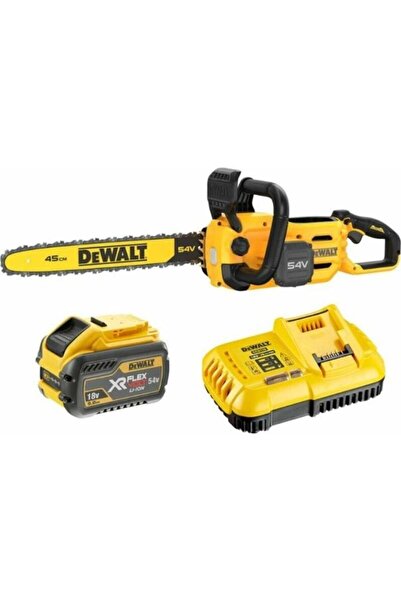 Dewalt DCMCS574X1-QW Cordless Chainsaw 54V 9Ah 45cm 2100W Yellow/Black