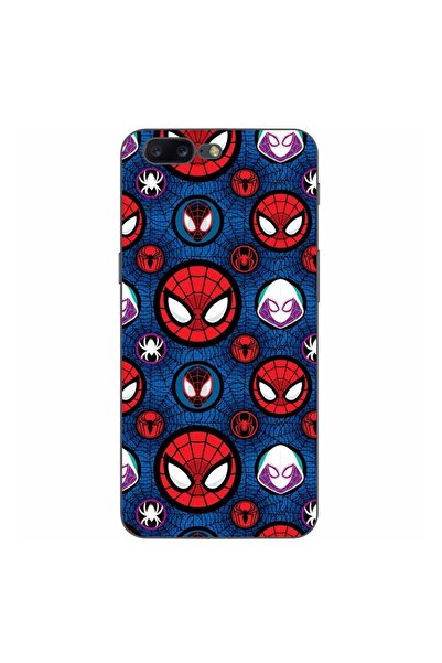 OEM Husa compatibila cu OnePlus 5 Silicon Gel Tpu Model Spiderman Face Pattern