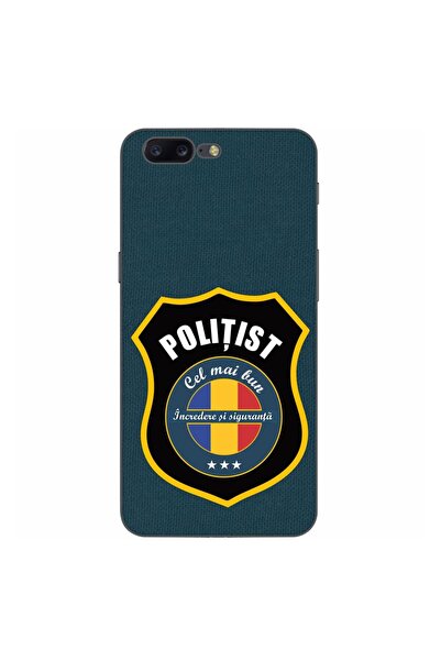 OEM Θήκη συμβατή με OnePlus 5 από σιλικόνη gel TPU, μοντέλο Αστυνομικός
