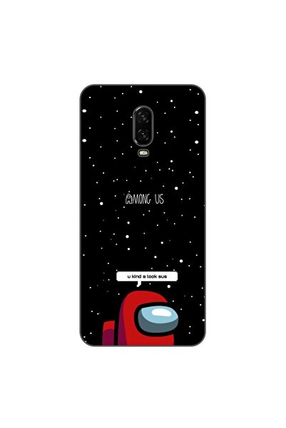 OEM Husa compatibila cu OnePlus 6T Silicon Gel Tpu Model Among Us