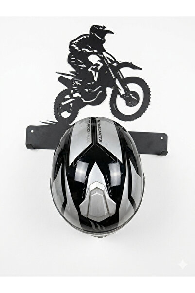 Iron Spirit Design Kask Asma Aparatı Askılık Motorculara Özel Motocross hediy...