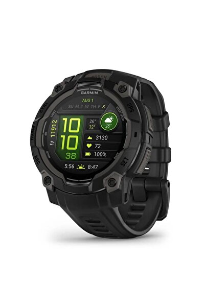 Garmin Instinct 3 Smartwatch, AMOLED 1.2", 45mm, 4GB, GPS, Bluetooth, ANT+, 1...