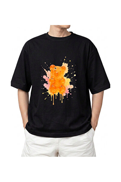Gummy Bear Splash Unisex Oversize Tişört