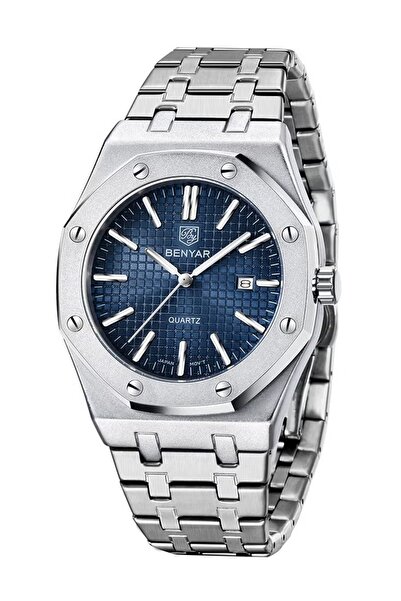 Benyar Watches for Men Watch Luxury Stainless Steel Quartz Water Resistant Wa...