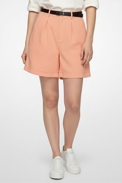 Don't Call Me Jennyfer Women Plain Basic Shorts, Coral