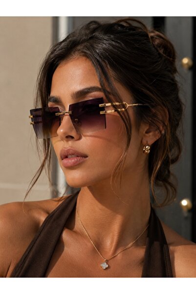 Tress Fashion Women's sunglasses - brown UV400 - 2020-354