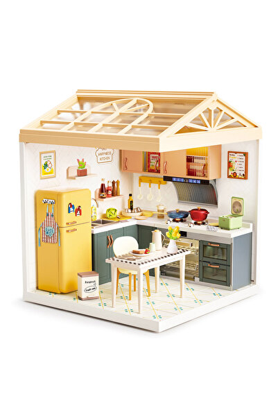 Noname Mini House &minus; Interior Series Mini Kitchen with Light Constructio...