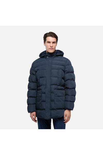 Geox Parka bărbătească Leitan albastru închis