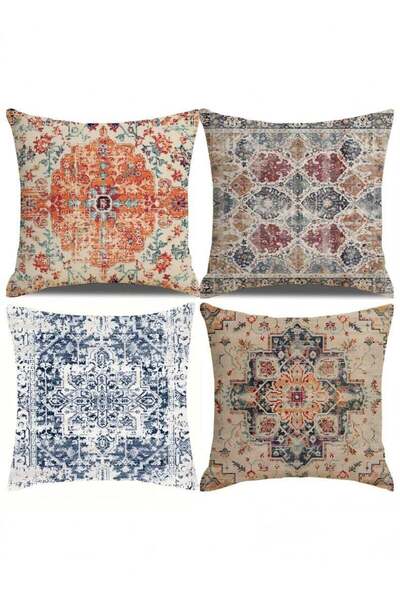 Arabest 4-Pack Cushion Covers Set,Throw Pillow Cover,Abstract Modern Decorati...