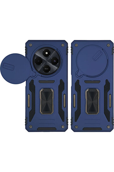 Other Θήκη Ring Armor Camshield Sonique για Xiaomi Redmi 14c 4g Poco C75 4g R...