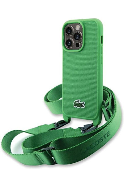 Lacoste Εμβληματική Θήκη Πλάτης Petit Pique Crossbody Πλαστική με Λουράκι Πρά...