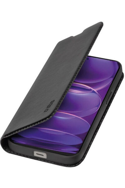 SBS Θήκη Lite Book από Συνθετικό Δέρμα Μαύρο (Redmi Note 12 Pro+) Κωδικός: KL...