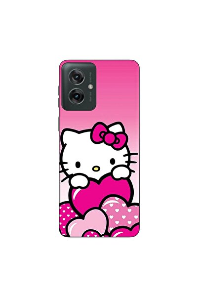 OEM Husa compatibila cu Motorola Moto G55 Silicon Gel Tpu Model Hello Kitty P...