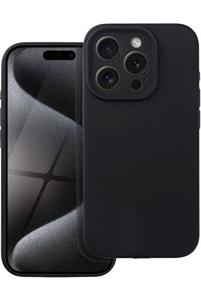 OEM Πίσω Κάλυμμα Σιλικόνης 2mm Μαύρο (iPhone 17)