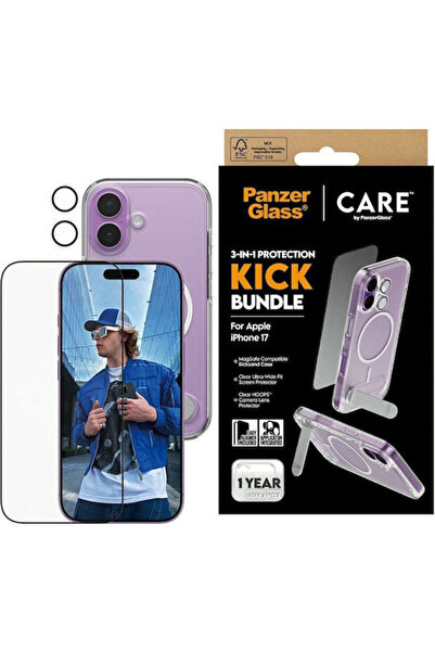 Panzer Glass PanzerGlass Care Πίσω Κάλυμμα Σετ από Σκληρυμένο Γυαλί / Πλαστικ...