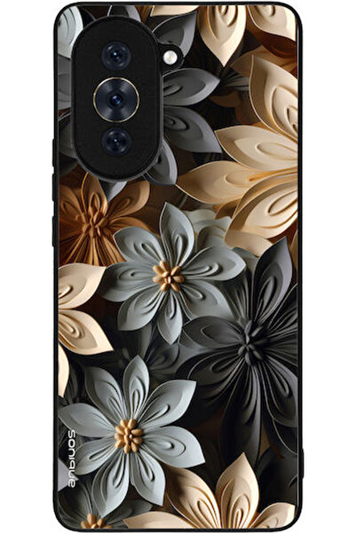 Other Θήκη Sonique Σειράς 3D Λουλουδιών για Huawei Nova 10 Pro Γκρι