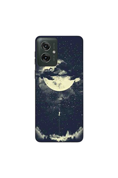 OEM Husa compatibila cu Motorola Moto G55 Silicon Gel Tpu Model Moon Climbing