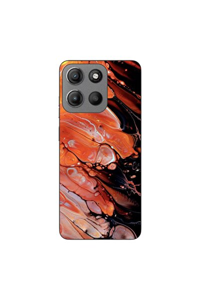 OEM Husa compatibila cu Motorola Moto G15 Silicon Gel Tpu Model Abstract Lava...