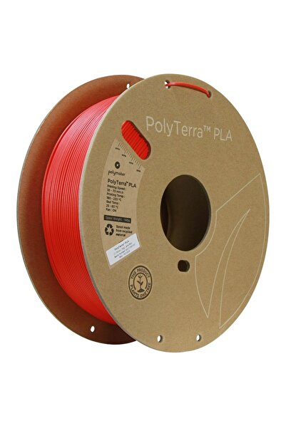 Polymaker PolyTerra PLA 1.75mm Lava Red (Rosu) 1kg