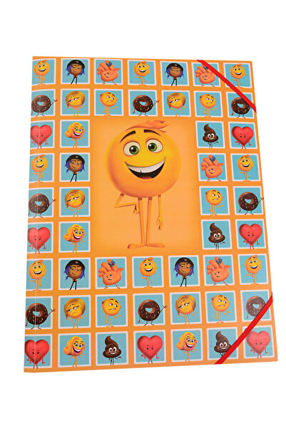 PIGNA Dosar din plastic cu bandă elastică EMOJI