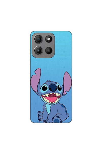 OEM Husa compatibila cu Motorola Moto G15 Silicon Gel Tpu Model Stitch Blue