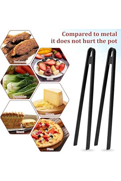 Yıldızan Nzr Beautestore Silicone Tongs,Silicone Tweezers Tongs,Silicone Coat...