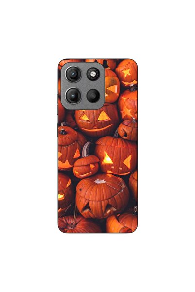 OEM Husa compatibila cu Motorola Moto G15 Silicon Gel Tpu Model Halloween Dov...
