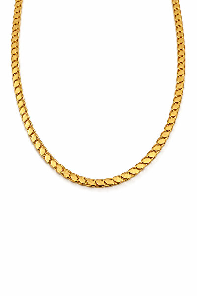 Bozhi Steel Necklace Gold Luminous Style