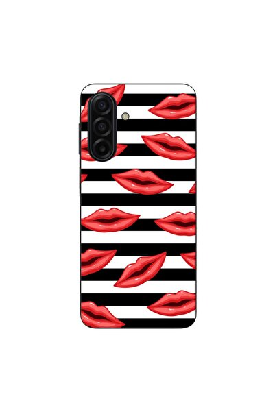 OEM Husa compatibila cu Samsung Galaxy A17 Silicon Gel Tpu Model Striped Kisses