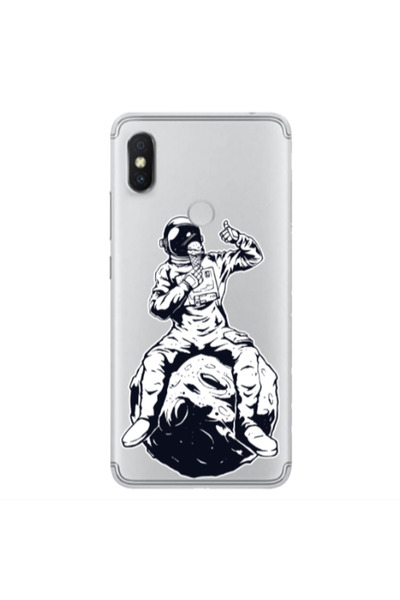 Other Xiaomi Redmi S2 ice cream in space Transparent Silicone TPU Θήκη
