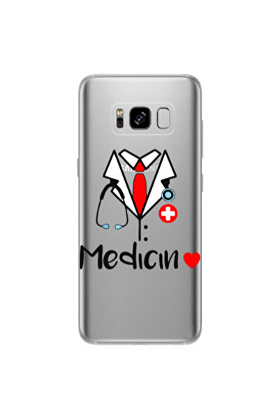 Other Samsung S8 Plus Medicin Transparent Silicone TPU Θήκη
