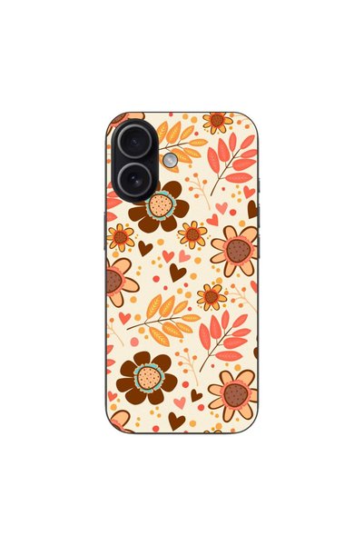 OEM Калъф, съвместим с Apple iPhone 17, силиконов гел TPU, с десен  "Любяща е...