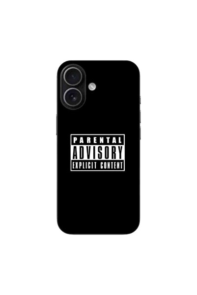 OEM Husa compatibila cu Apple iPhone 17 Silicon Gel Tpu Model Parental Advisory