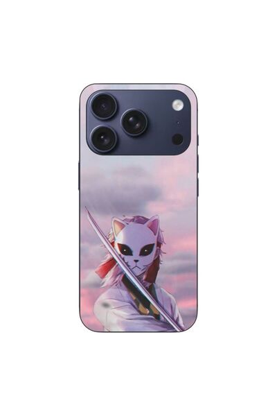 OEM Husa compatibila cu Apple iPhone 17 Pro Silicon Gel Tpu Model Demon Slaye...
