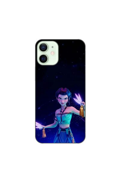 OEM Husa compatibila cu Apple iPhone 12 Mini Silicon Gel Tpu Model KPop Demon...