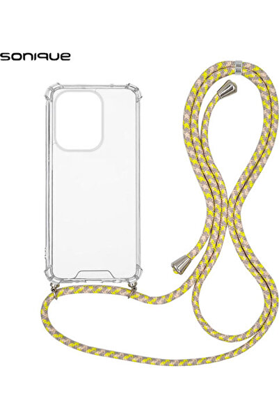 Other Sonique Πίσω Θήκη Σιλικόνης με Λουράκι Κίτρινο (Redmi Note 13 Pro 4G / ...