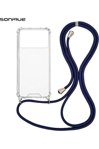 Other Sonique Armor Διαφανής Θήκη Σιλικόνης με Κορδόνι για Xiaomi Poco X6 Pro...
