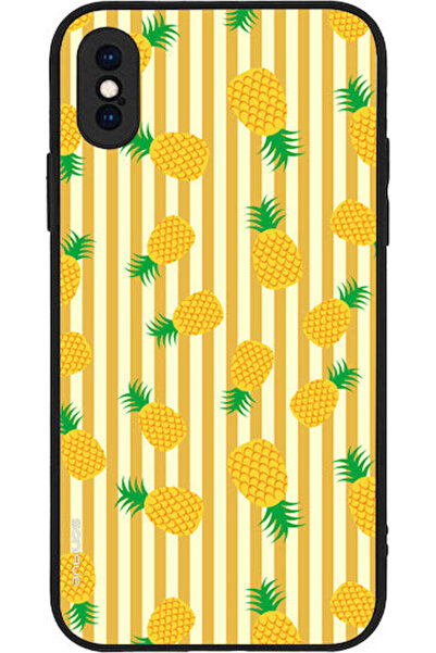 Other Σειρά Φρούτων Sonique Θήκη Ανανά για Apple iPhone X iPhone Xs 01