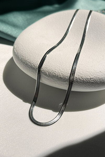 Berilya Aksesuar Steel Italian Chain Necklace