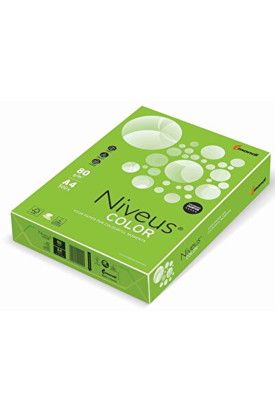 NIVEUS Hârtie de copiator A4 Verde Intens 80g 500 coli/Top MA24