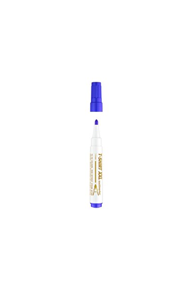 ICO Marker textil 1-3 mm XXL albastru