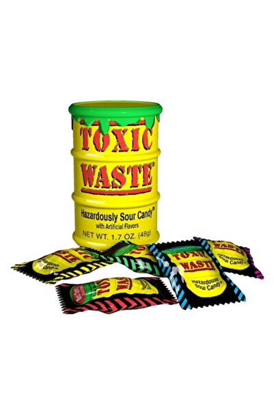 Toxic Waste Yellow Drum Extreme Sour Candy 42g